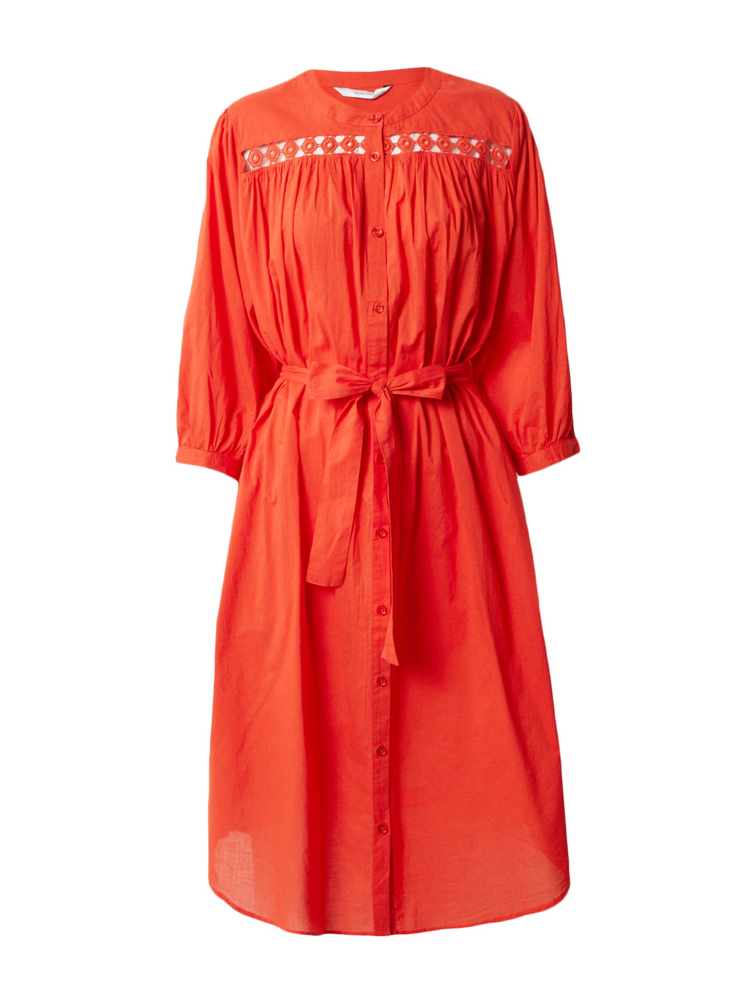 Robe-chemise Summum en orange : devant