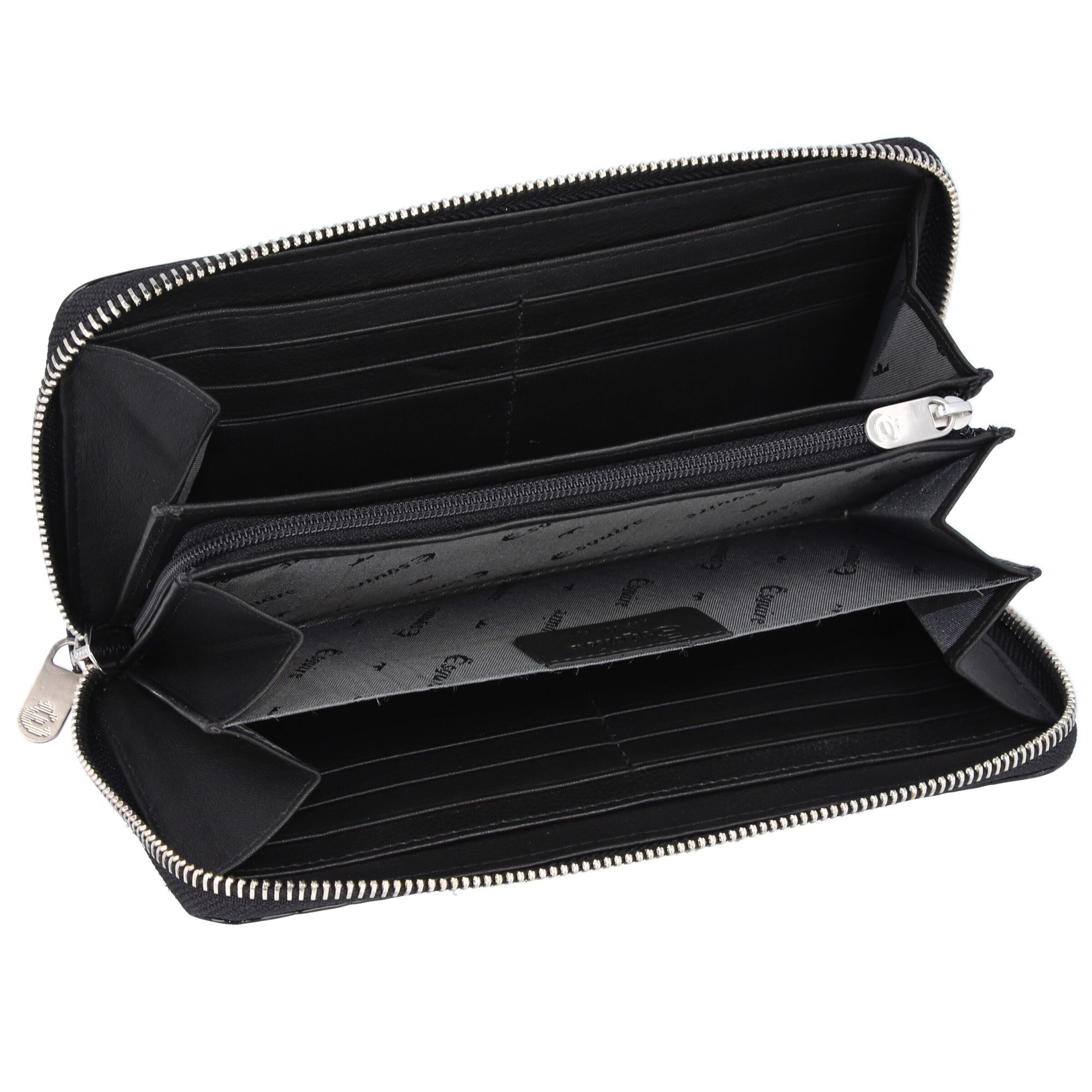 Portamonete 'Nizza' di Esquire in nero