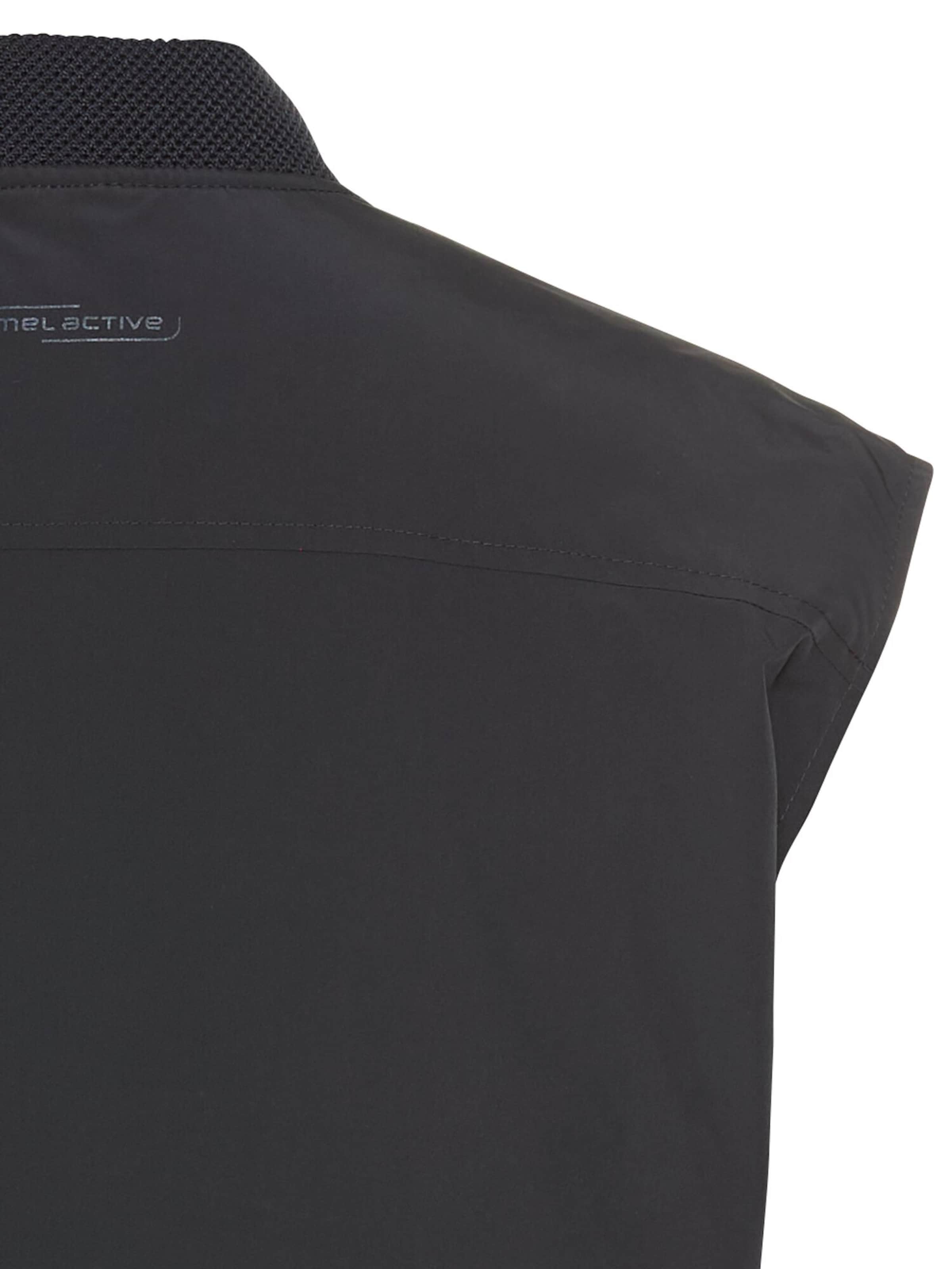 CAMEL ACTIVE Vest in Black