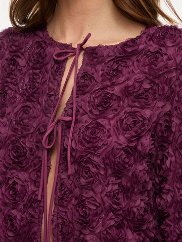 VILA Shirts 'VIFLORAS' i rød