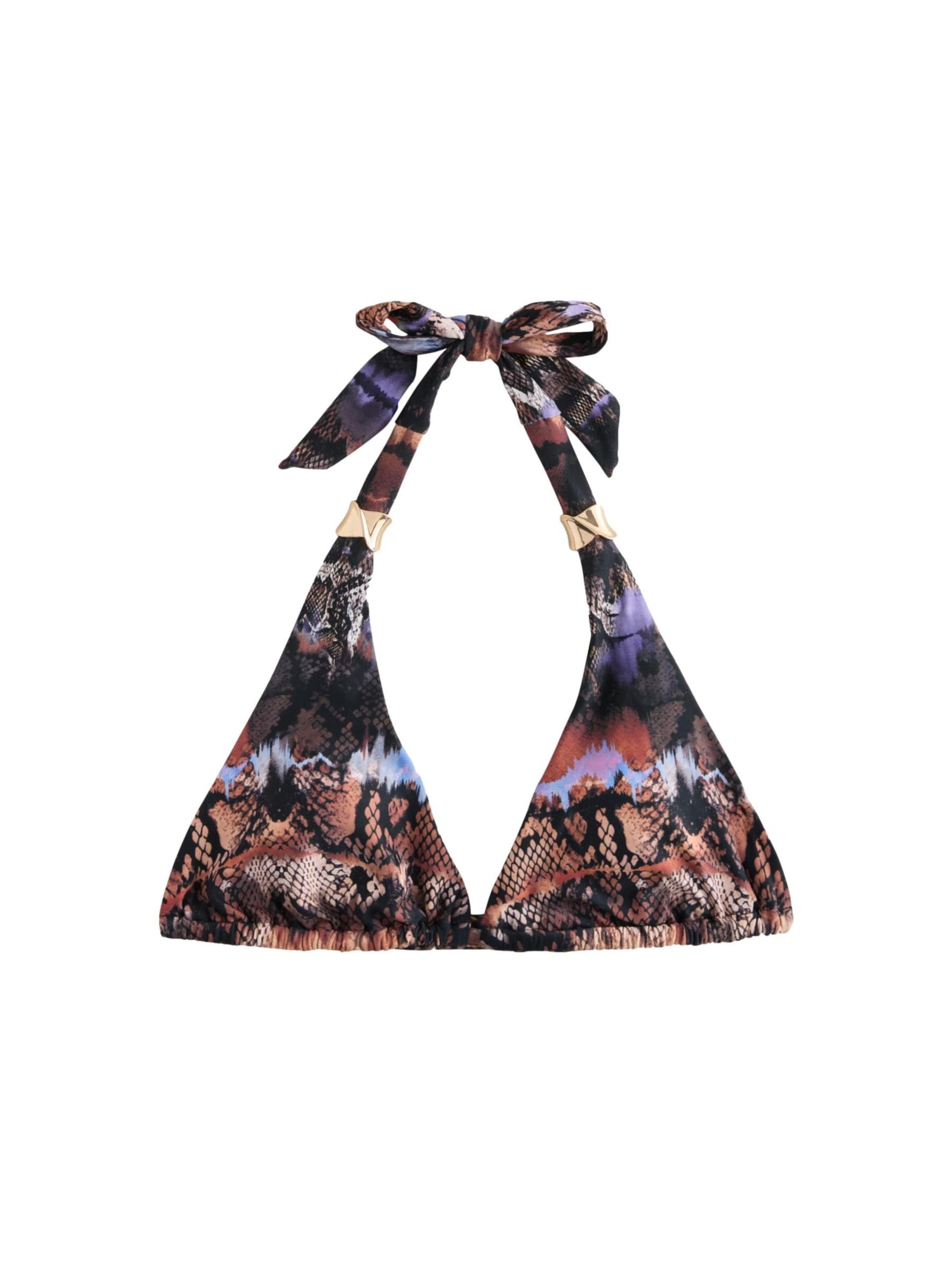 Next Push-up Bikini in Braun: Vorderseite