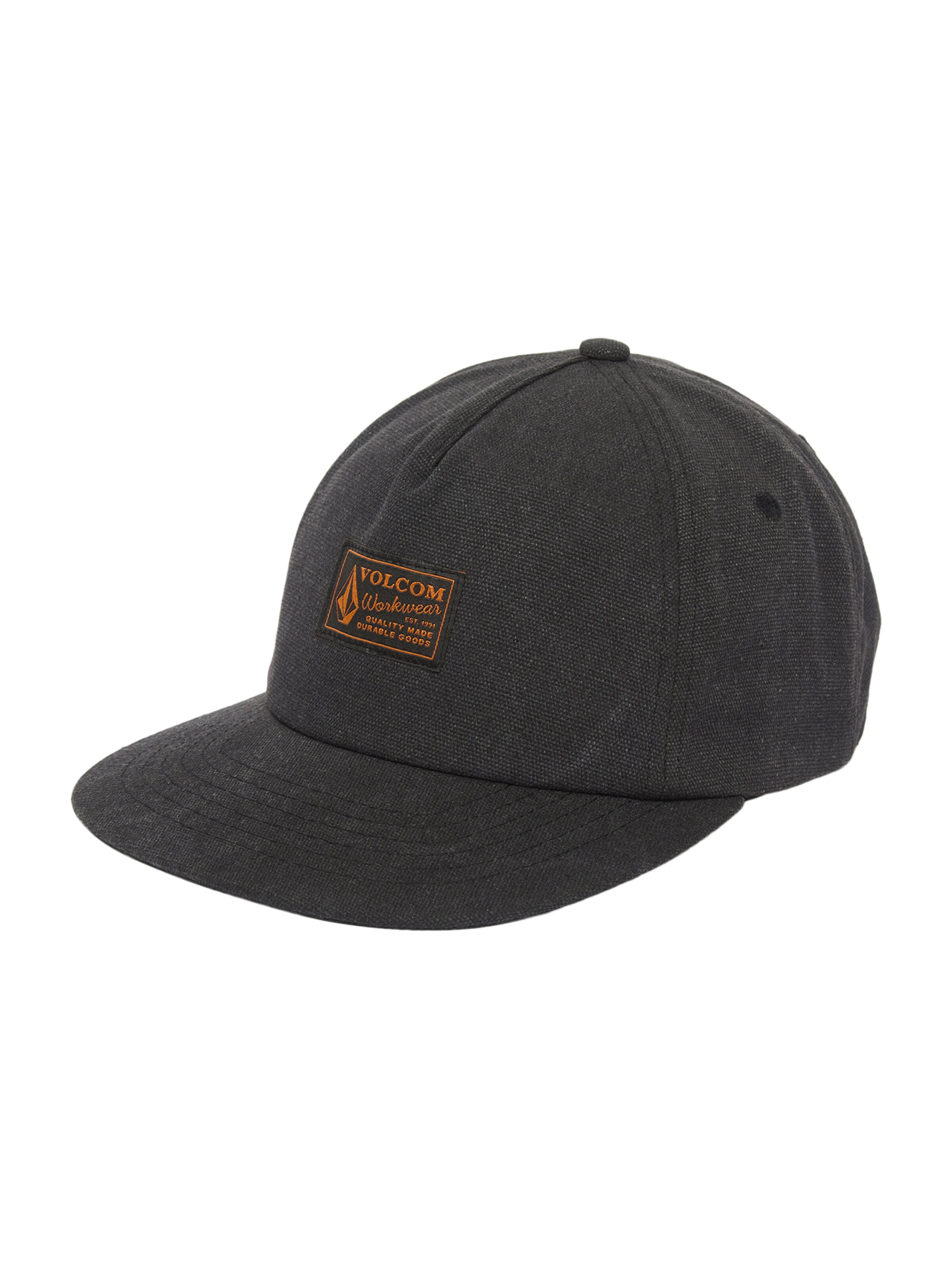Volcom Cap in Schwarz: Vorderseite