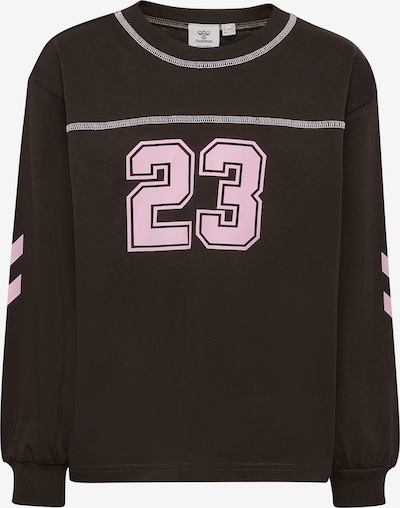 Hummel Shirt 'TIMMI' in 104 in Mocha / Light pink, Item view