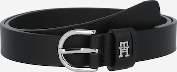 Tommy Hilfiger Curve Belt 'Timeless' in Black: front