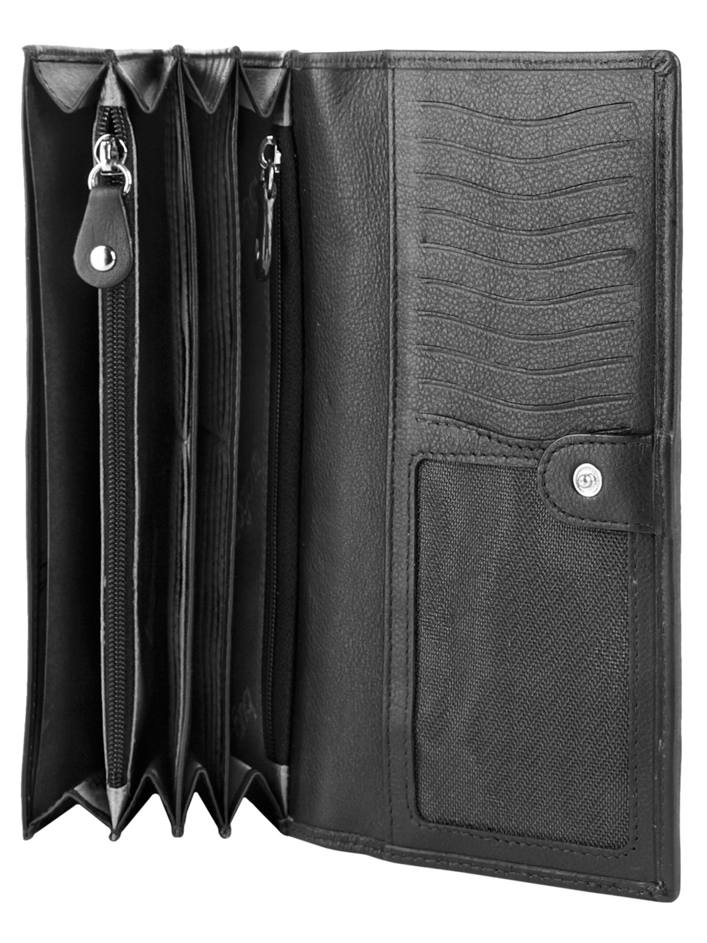 bugatti Wallet 'VERTICE' in Black