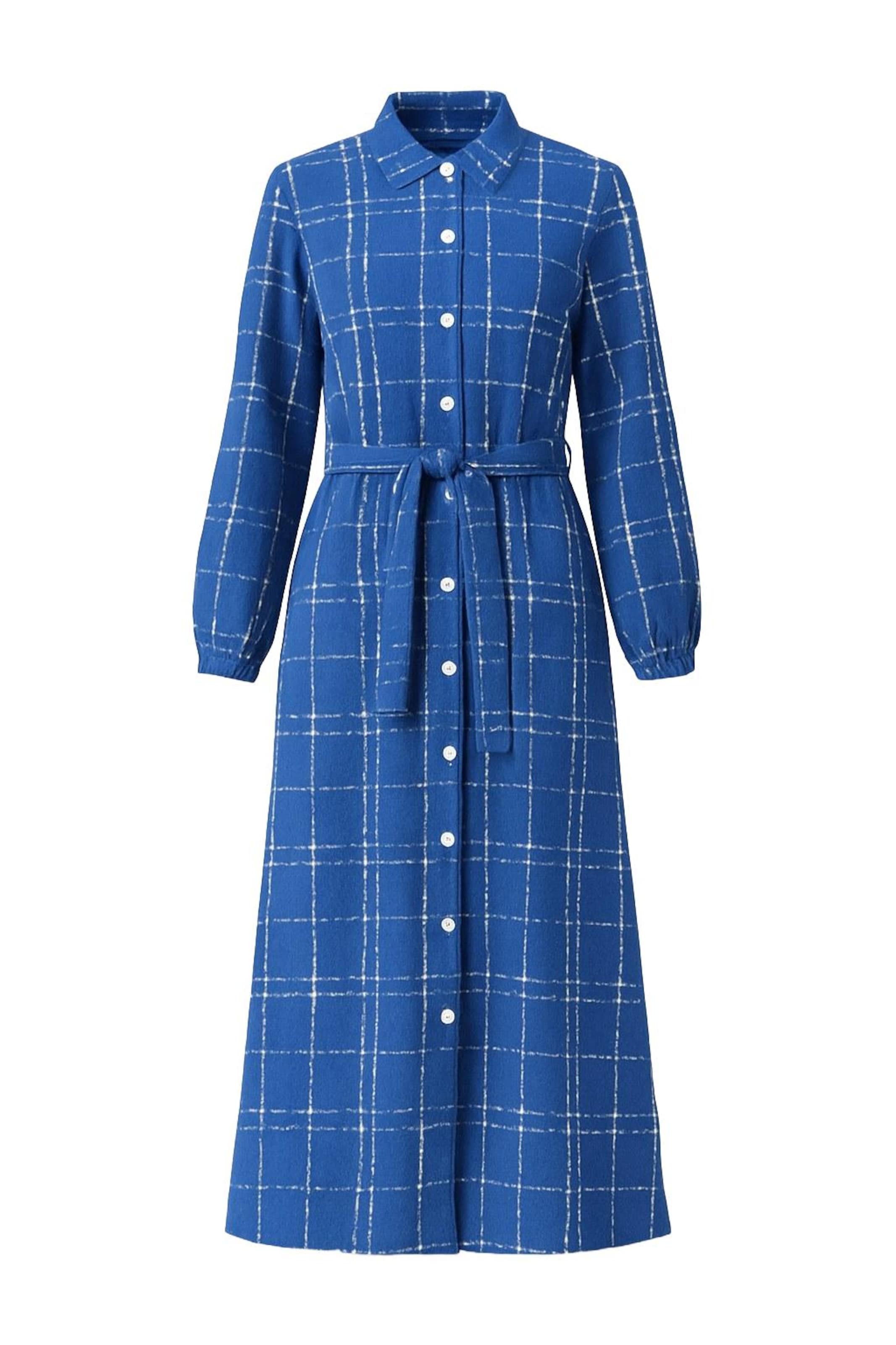 MODAMIHRAM Mantel in blau / weiß, Produktansicht