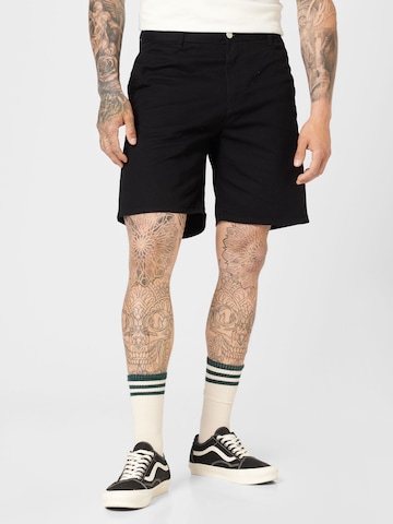 WEEKDAY Loosefit Shorts 'Joel' in Schwarz: predná strana