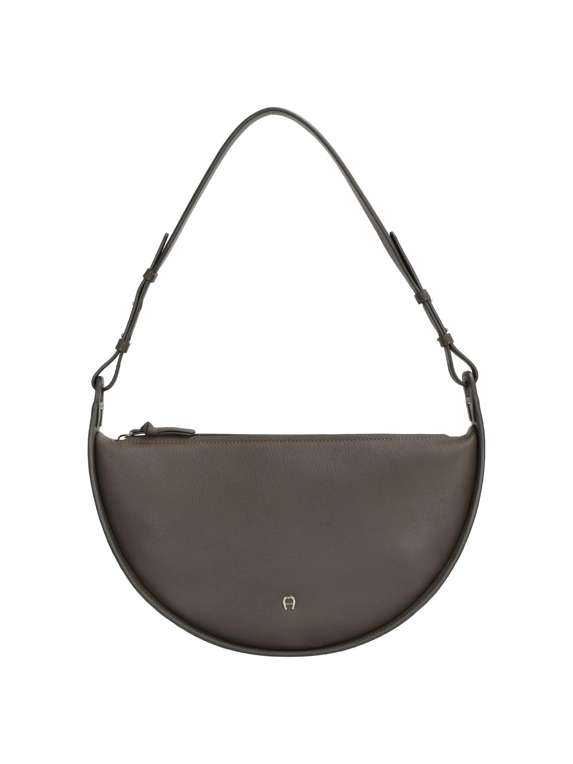 AIGNER Shoulder Bag 'Eliza' in Grey: front