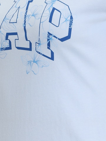 Gap Petite T-Shirt 'CLSC' in Blau