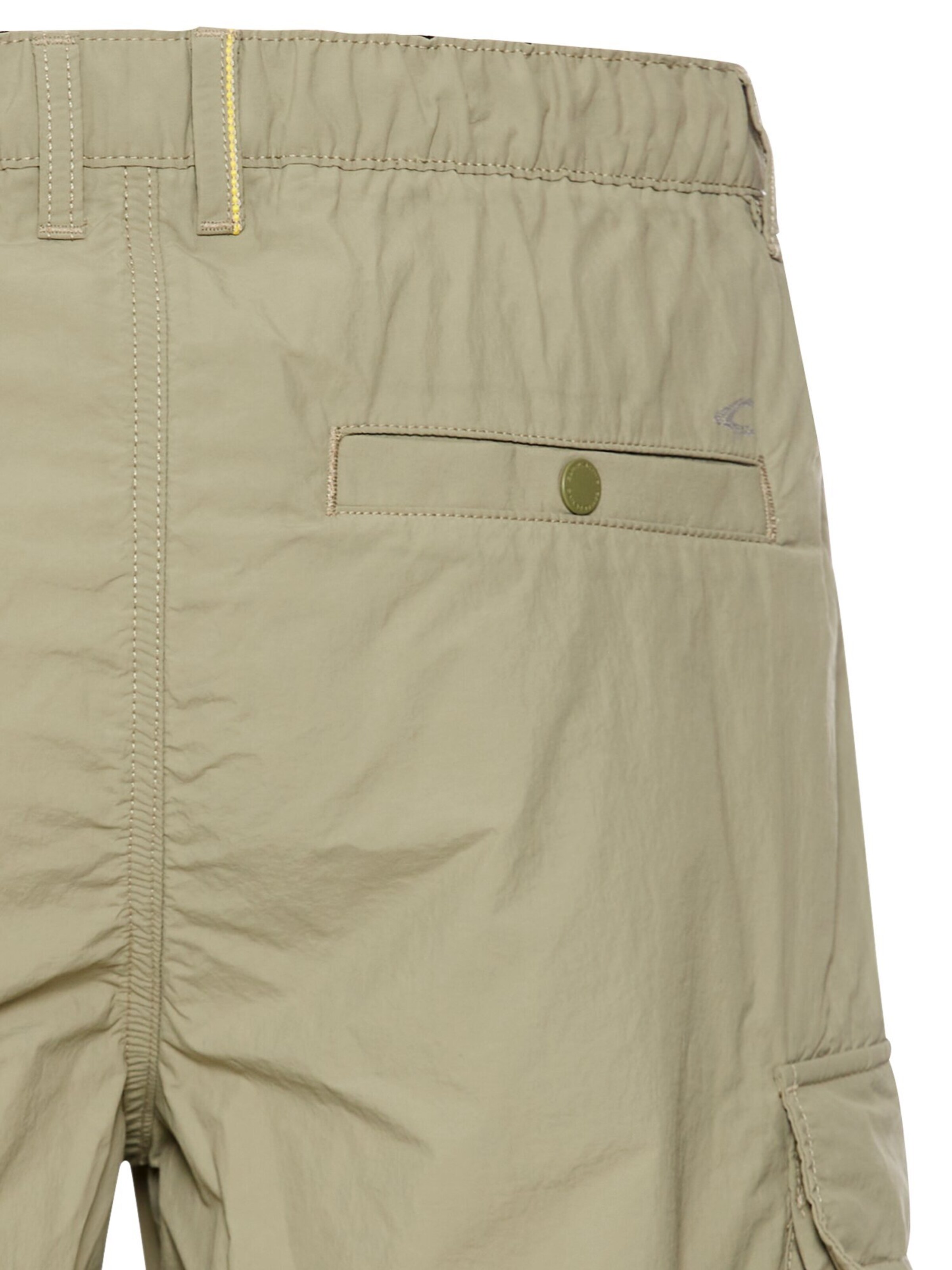 CAMEL ACTIVE Tapered Cargoshorts im Relaxed Fit in Grün