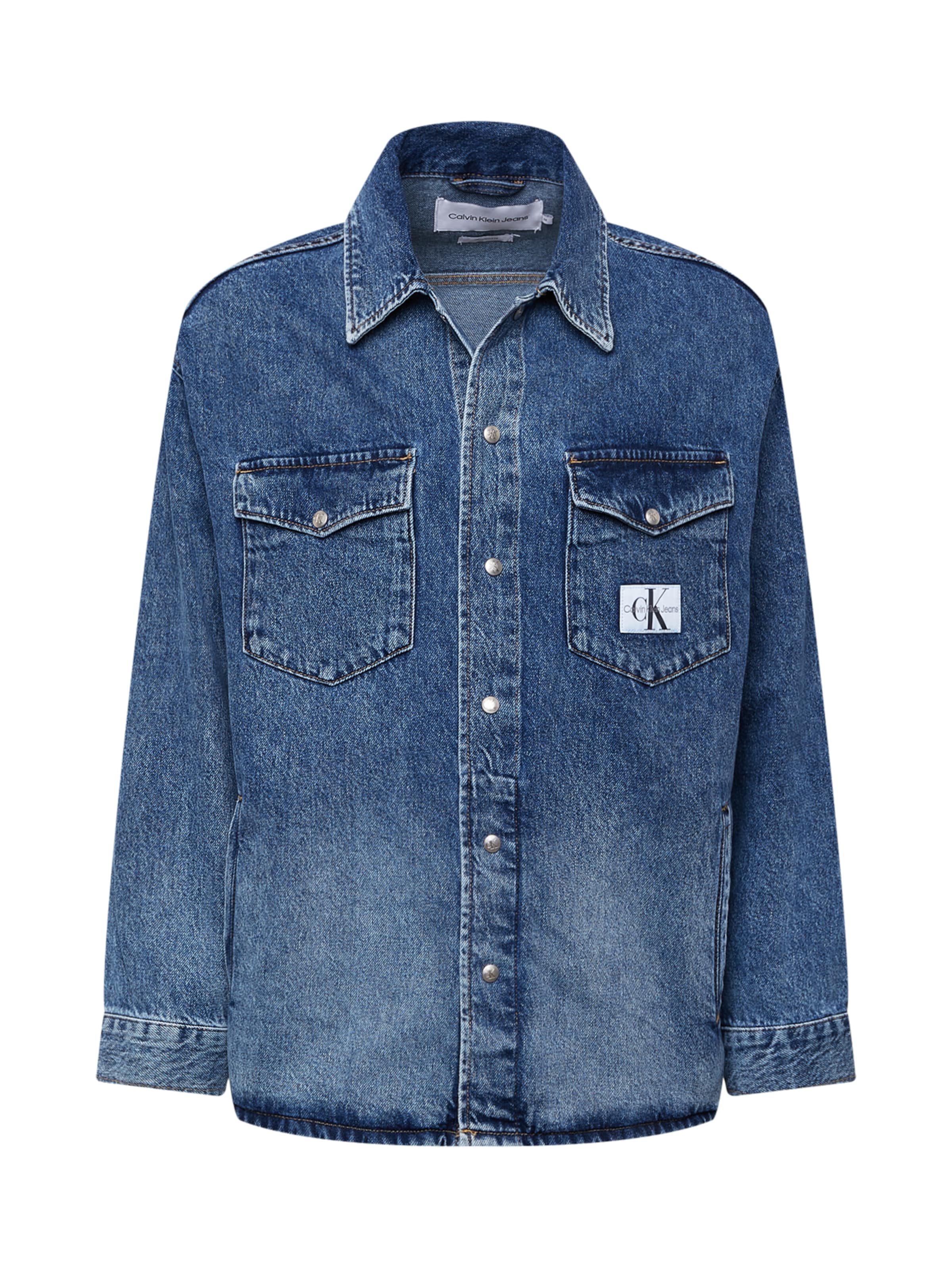 Männer Jacken Calvin Klein Jeans Jacke in Blau - FU68634 Männer Jacken Calvin Klein Jeans Jacke in Blau - FU68634