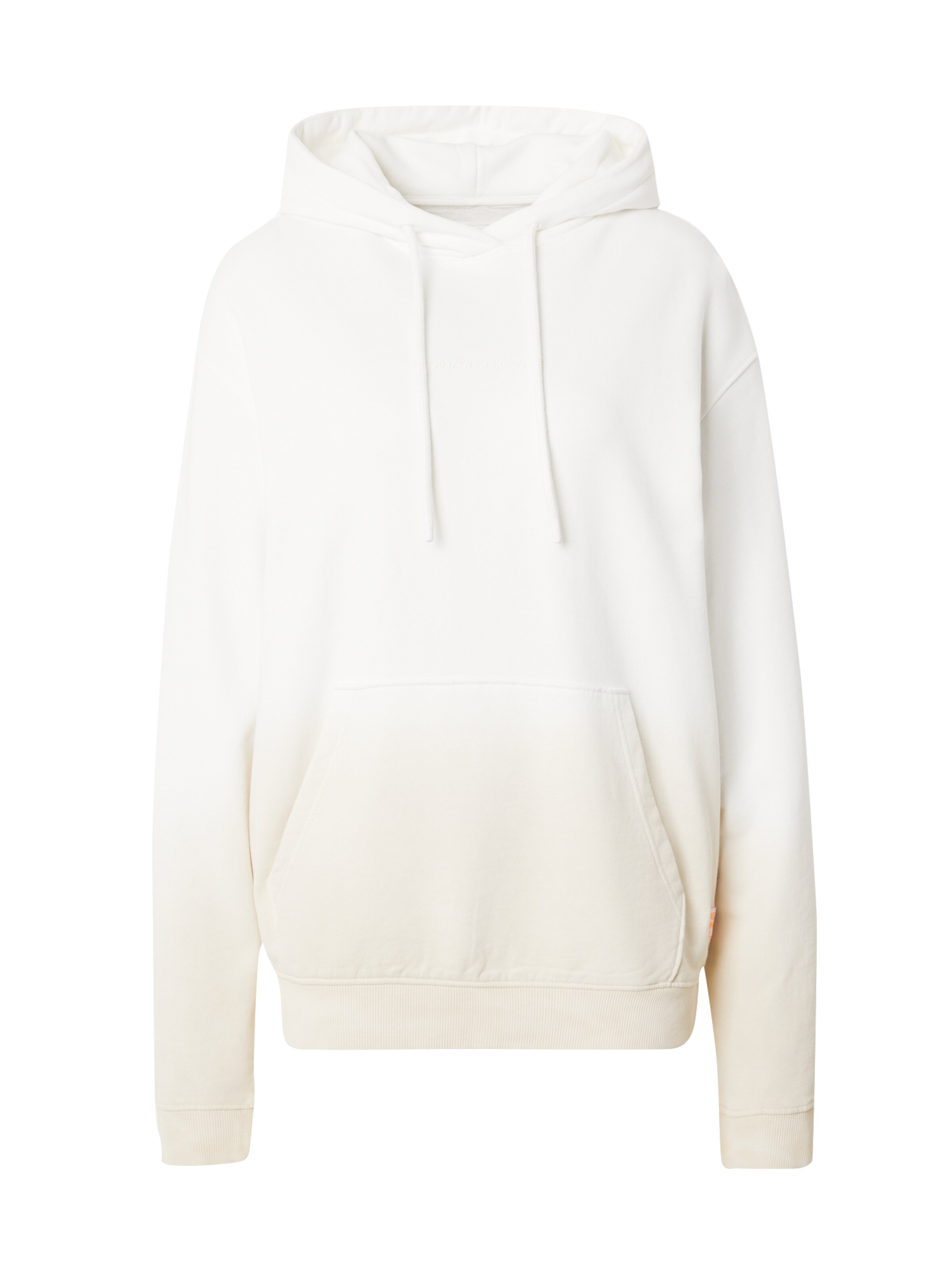 QS Sweatshirt in White: front