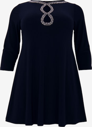 YOEK Tunic in Blue: front