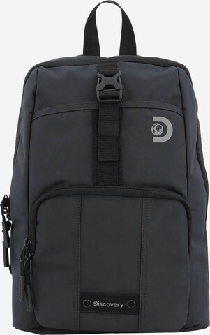 Discovery Backpack 'Shield' in Black: front