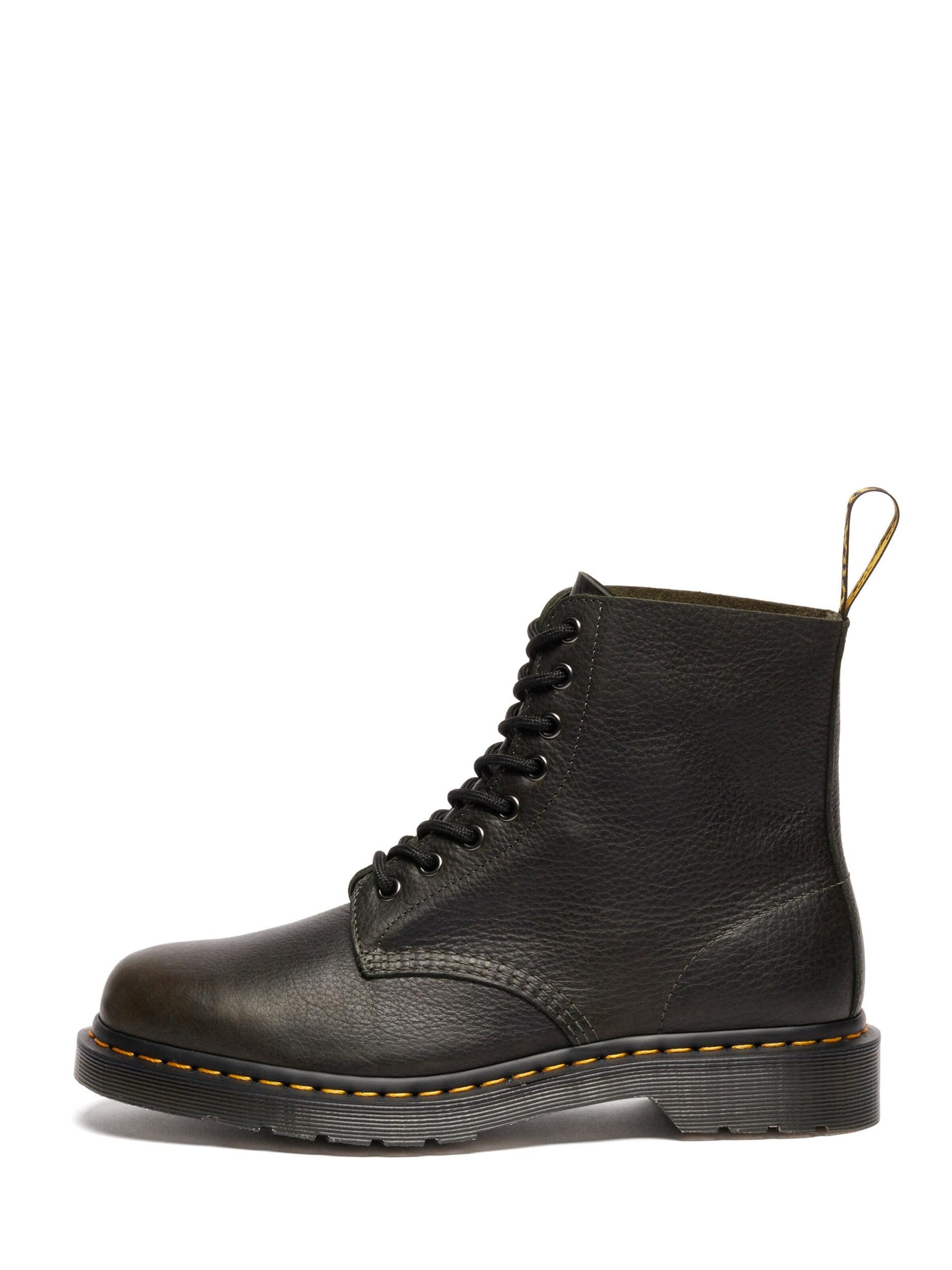 Dr. Martens Booties '1460 Pascal AMBASSADOR' in Green: front