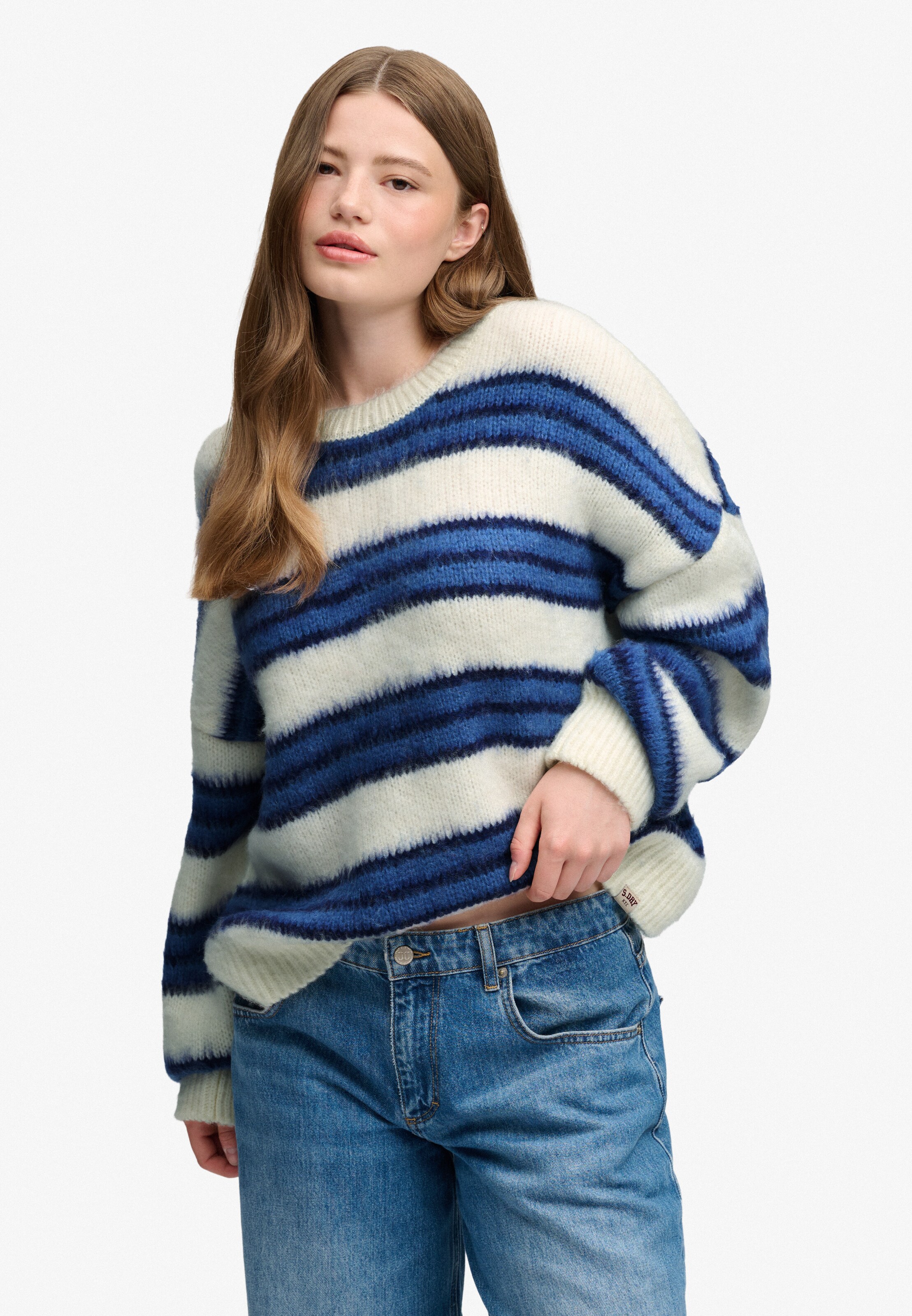 Superdry & Co Trui in Blauw: voorkant