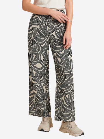 Wide leg Pantaloni 'ONLNOVA LIFE VIS PALAZZO PANT WVN 15264446' di ONLY in nero: frontale