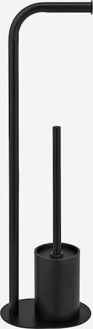 Wenko Toilet Accessories 'Levante' in Black: front