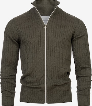 Kronstadt Knit cardigan in Green: front