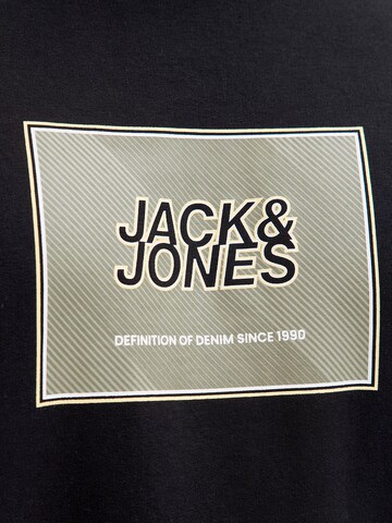 Jack & Jones Plus - Sudadera 'JJRAIN' en negro