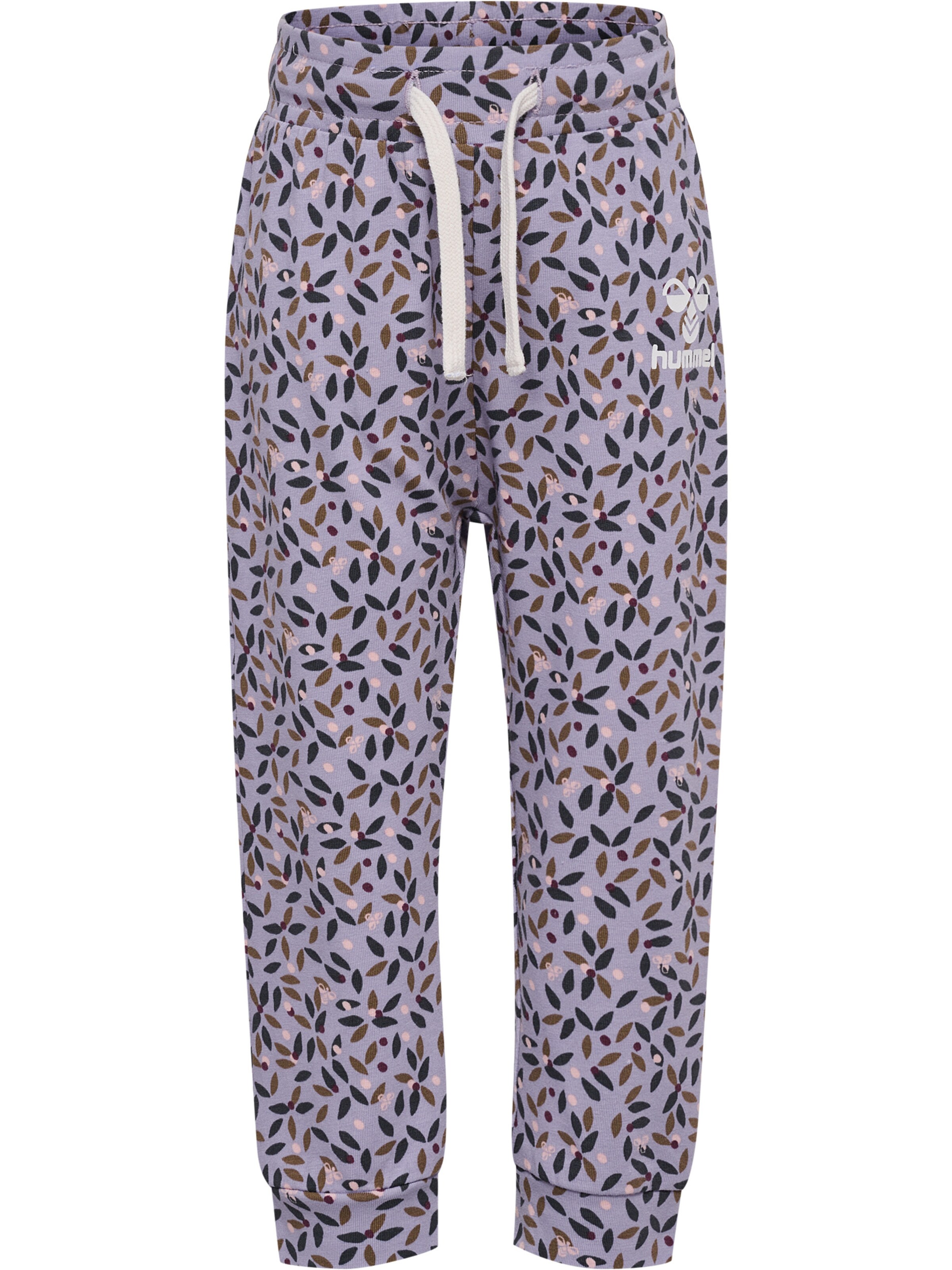 Hummel Tapered Hose in Lila: Vorderseite