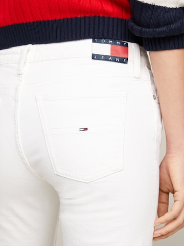 évasé Jean Tommy Jeans en blanc