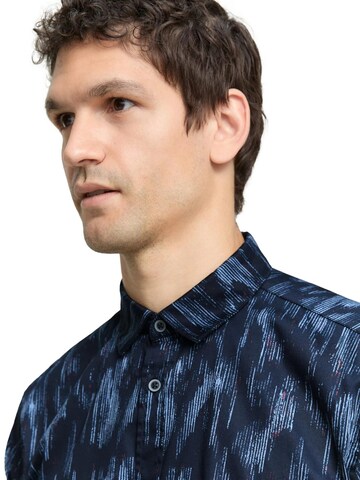 TOM TAILOR Comfort fit Overhemd in Blauw