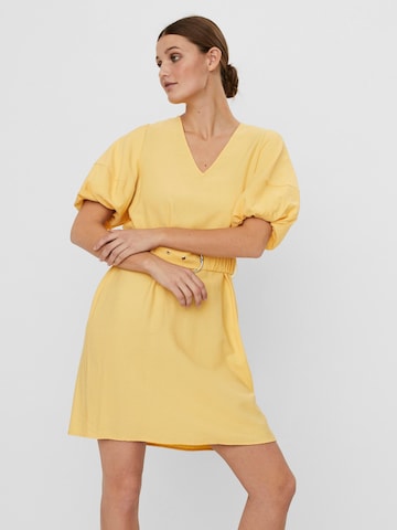 VERO MODA Dress 'Ico' in Yellow: front