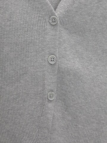 Pull&Bear Knit cardigan in Grey