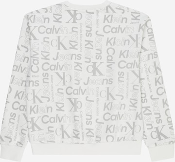 Sweat Calvin Klein Jeans en blanc