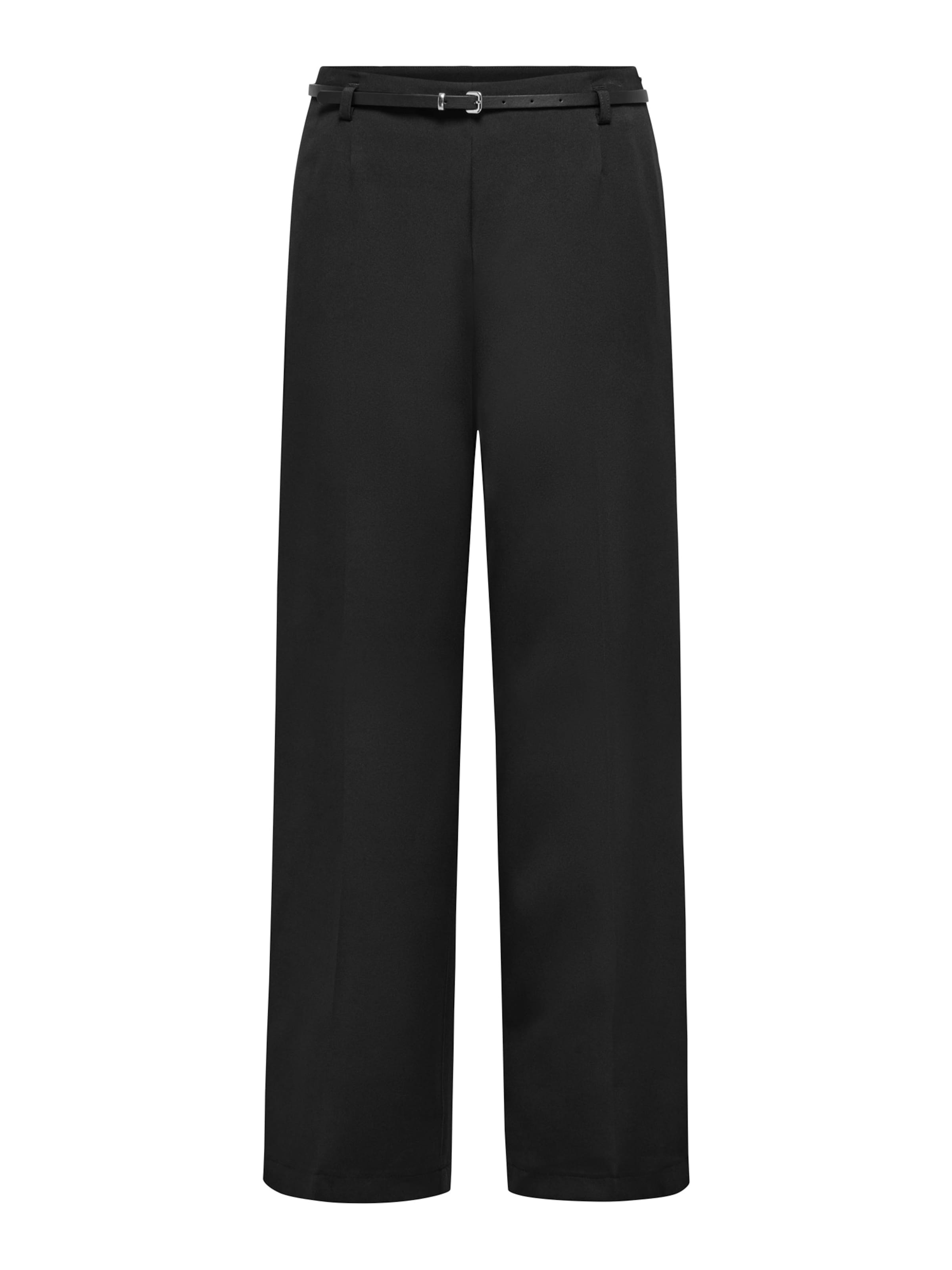 ONLY Loosefit Παντελόνι 'ONLMALIKA' σε μαύρο: μπροστά