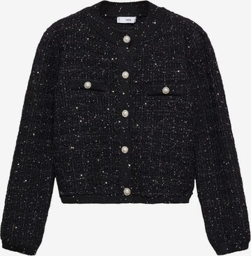 MANGO Knit Cardigan 'Naomi' in Black: front