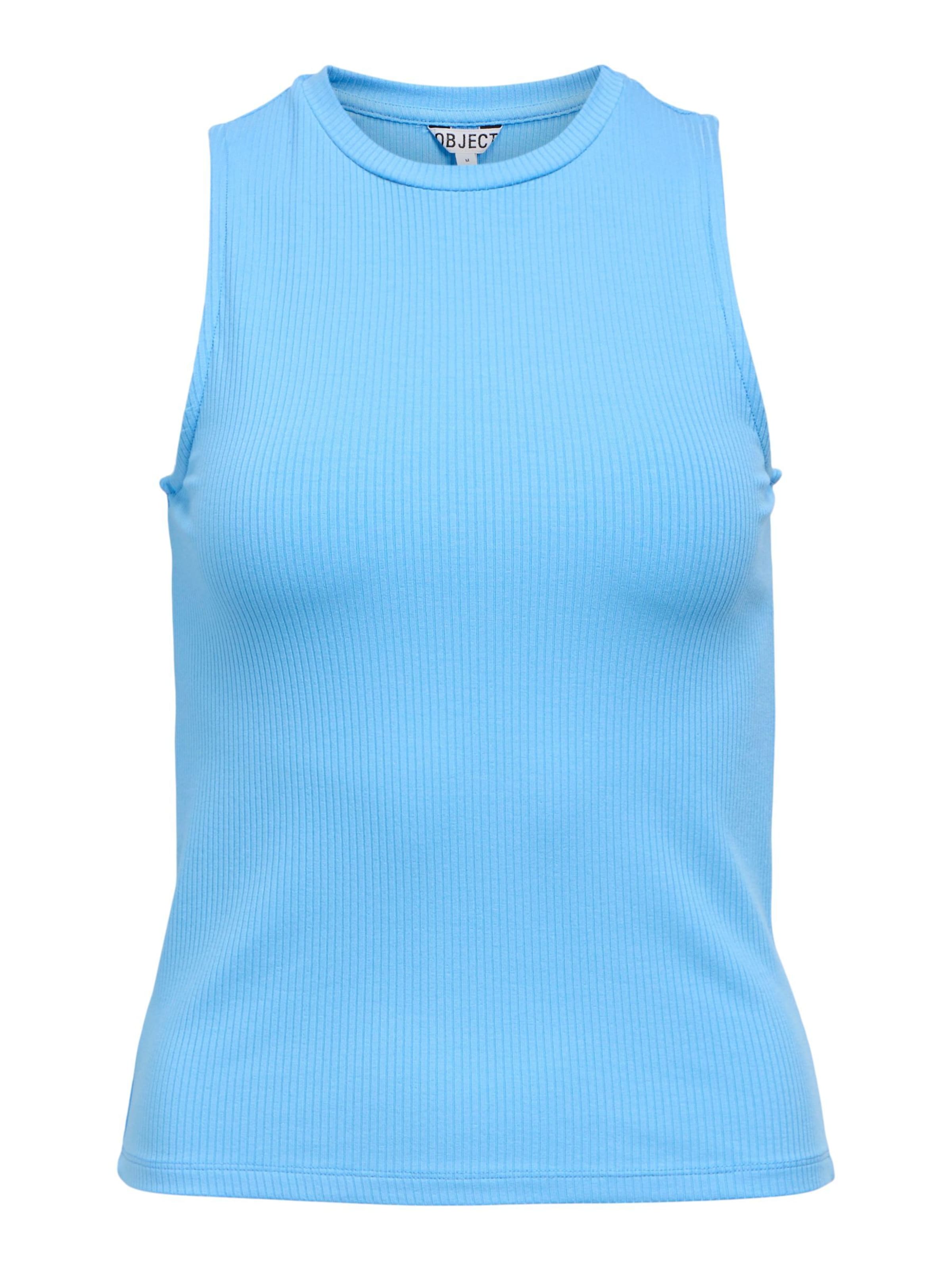 OBJECT Top 'Jamie' in Blauw: voorkant