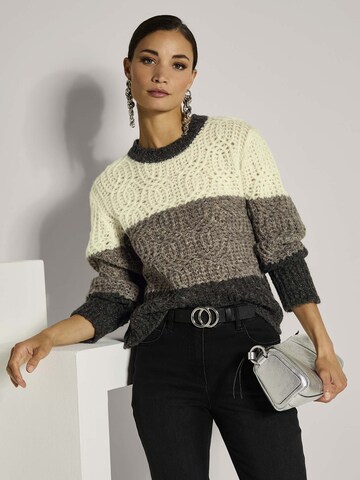 Pull-over MADELEINE en mélange de couleurs : devant