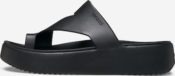 Crocs Sandaalit 'Getaway' värissä musta: etupuoli