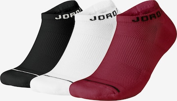 Jordan Skarpetki stopki w kolorze czerwony: przód