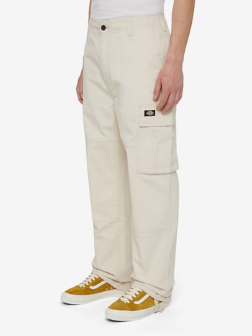 DICKIES Regular Cargo trousers 'EAGLE BEND' in White