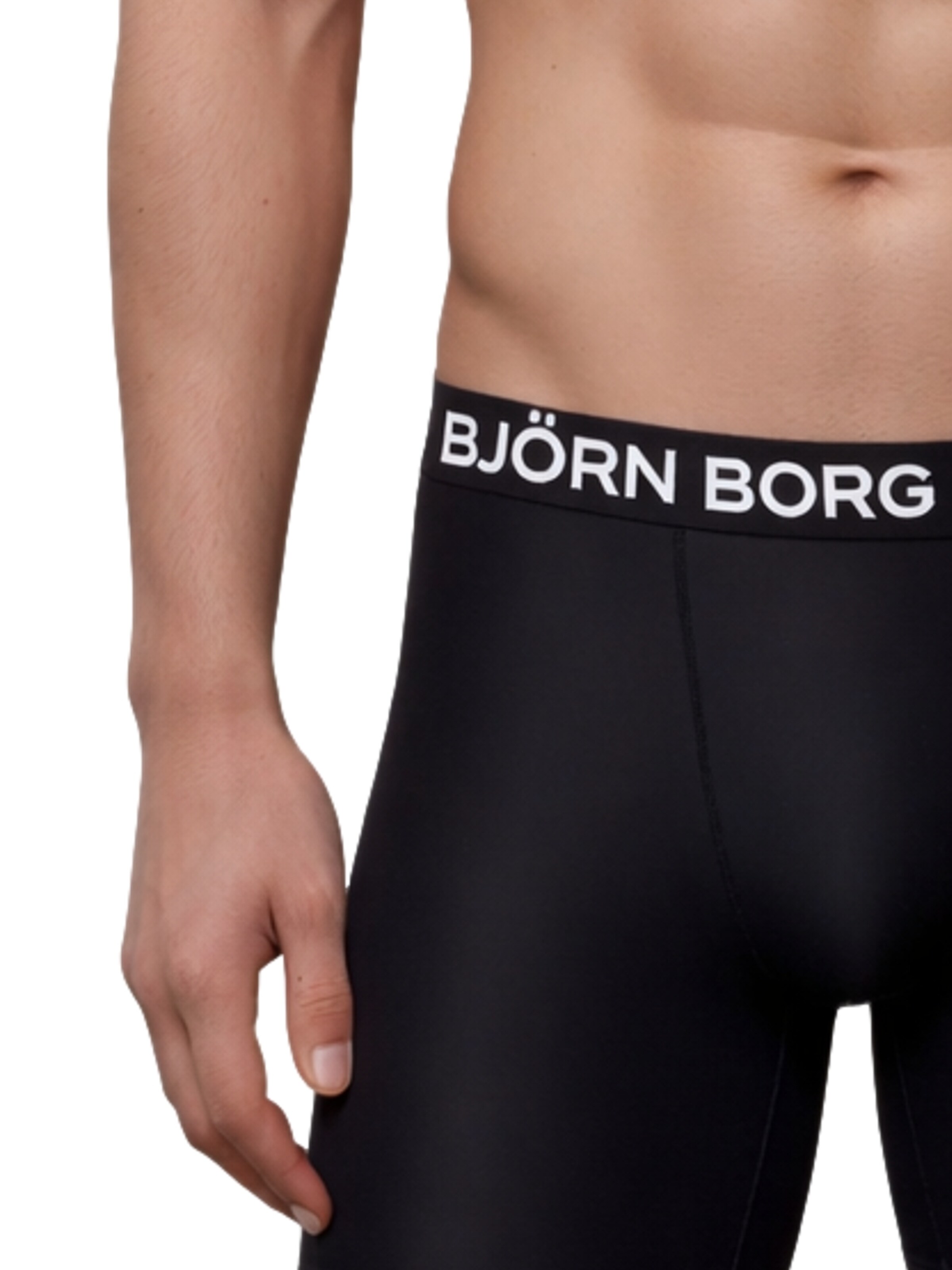 BJÖRN BORG Boksershorts i sort