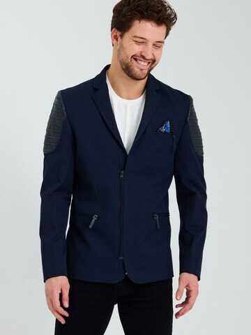 Ron Tomson Outdoorjacke in Blau