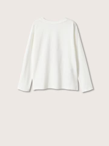 MANGO KIDS Shirt 'PLASTI' in Weiß