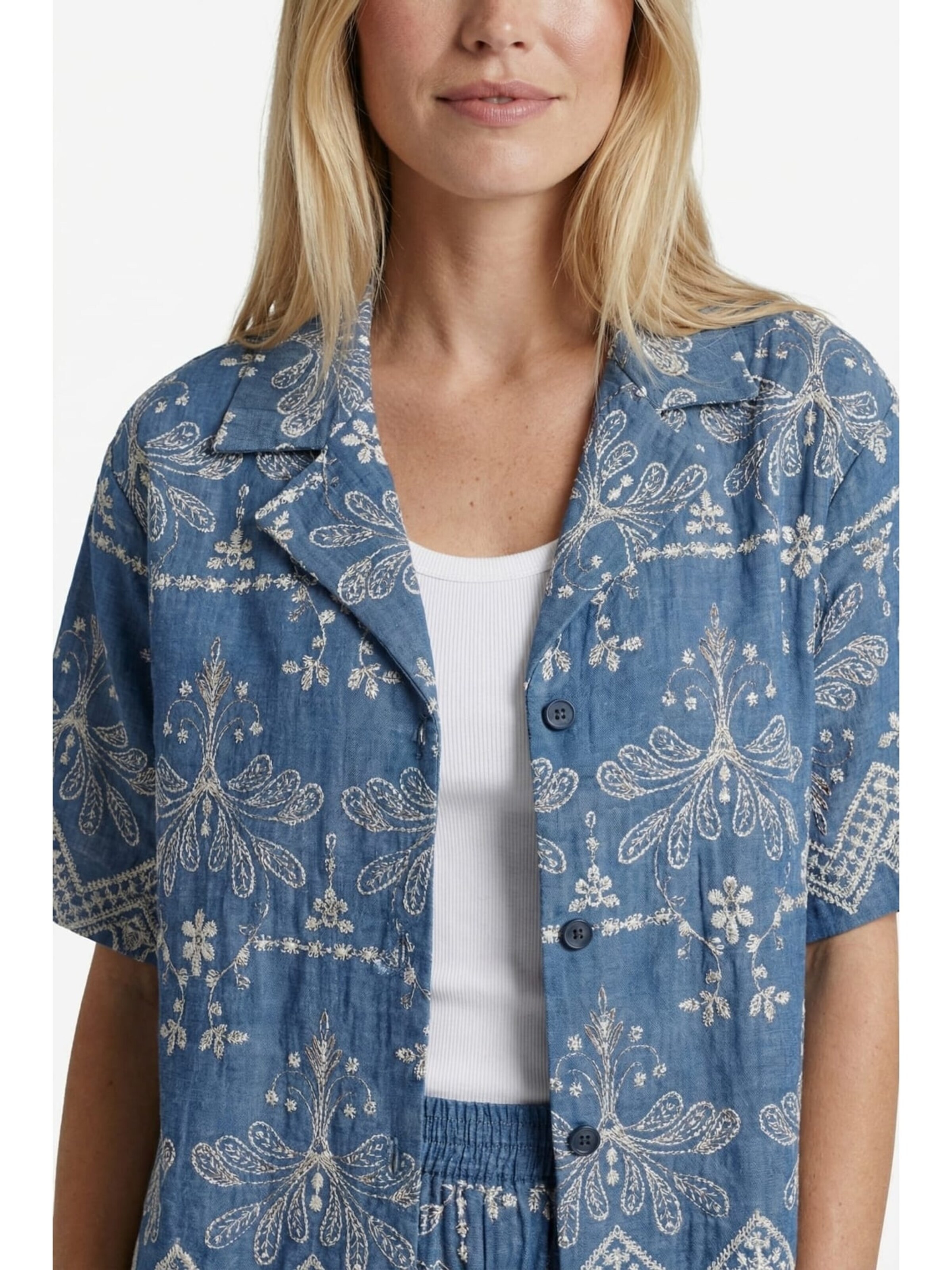 G-maxx Blouse '26ZFWG05' in Blauw