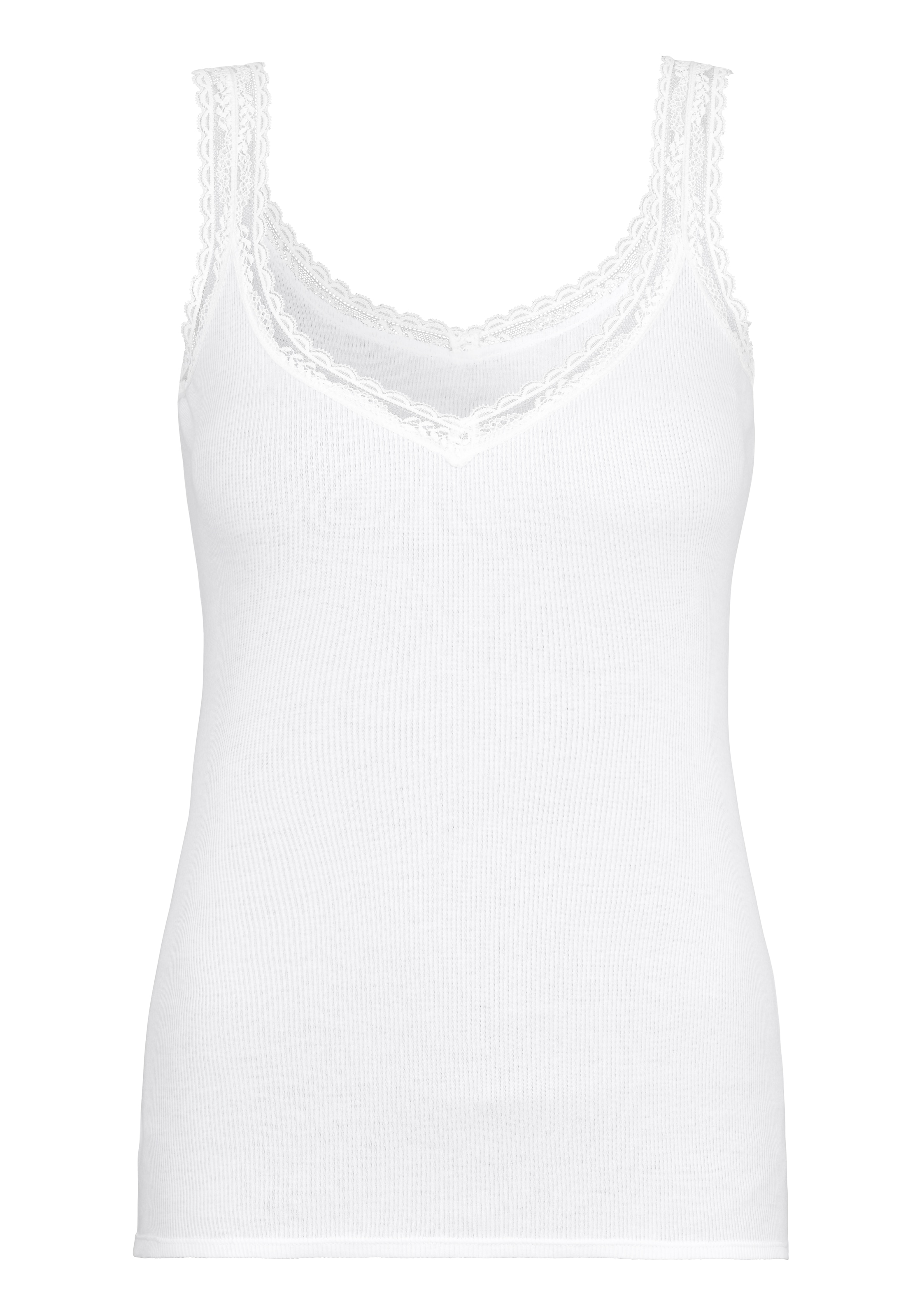 s.Oliver - Camiseta para dormir en blanco: frente