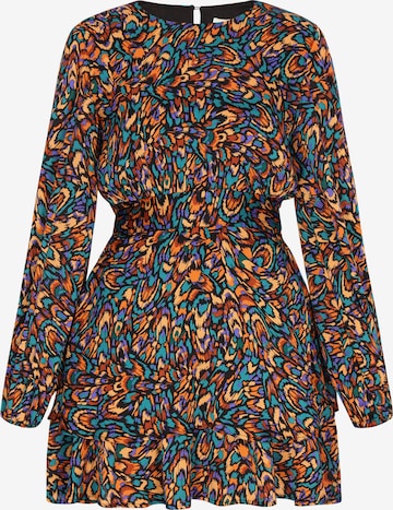 IZIA Obleka | zelena barva: sprednja stran