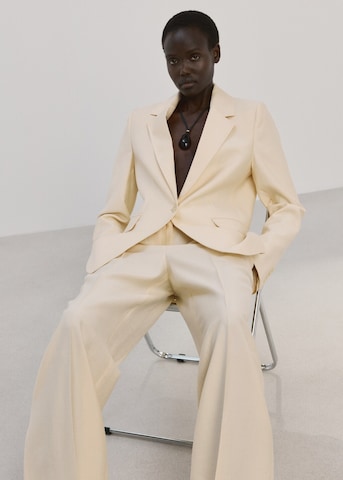 MANGO Regular Pants 'Veronica' in Beige