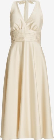 smėlio SWING Vakarinė suknelė: priekis