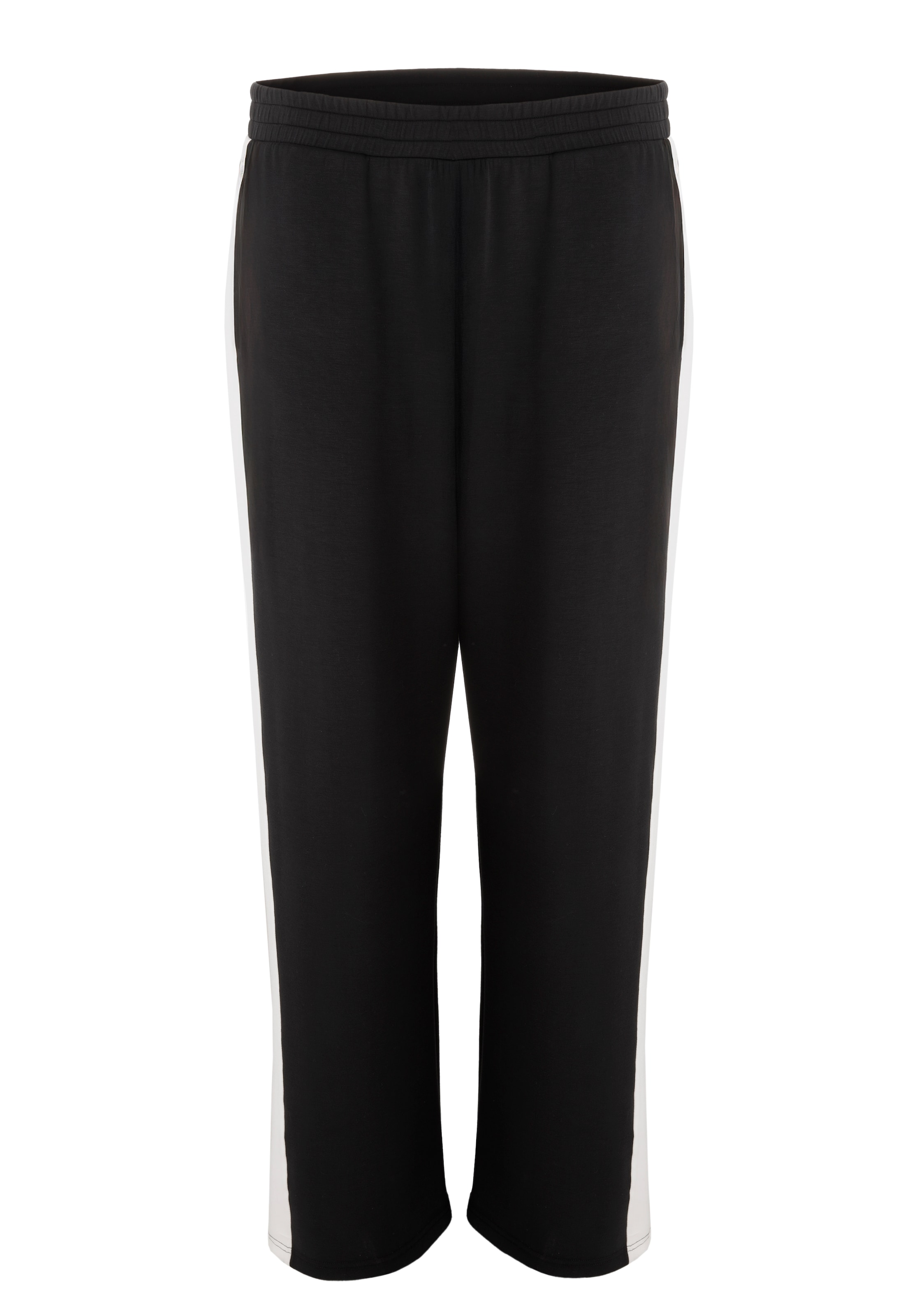 Aniston Pajama Pants in Black: front