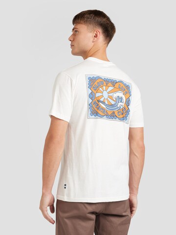 Springfield T-Shirt 'SLOW LIFE' in Beige: Vorderseite
