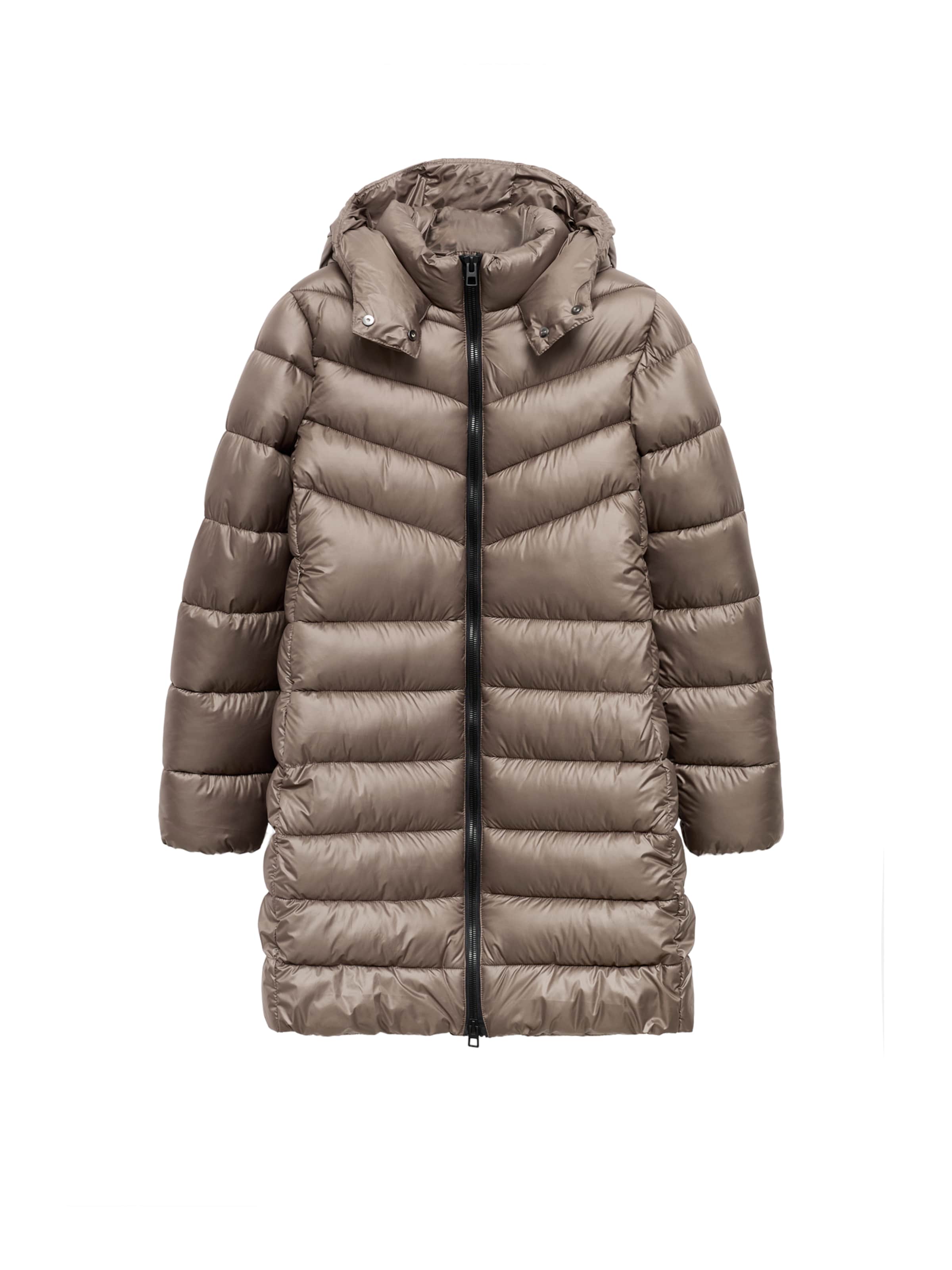 MANGO Mantel 'Bego' in Braun: Vorderseite