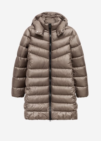 Palton de iarnă 'Bego' de la MANGO pe maro: față
