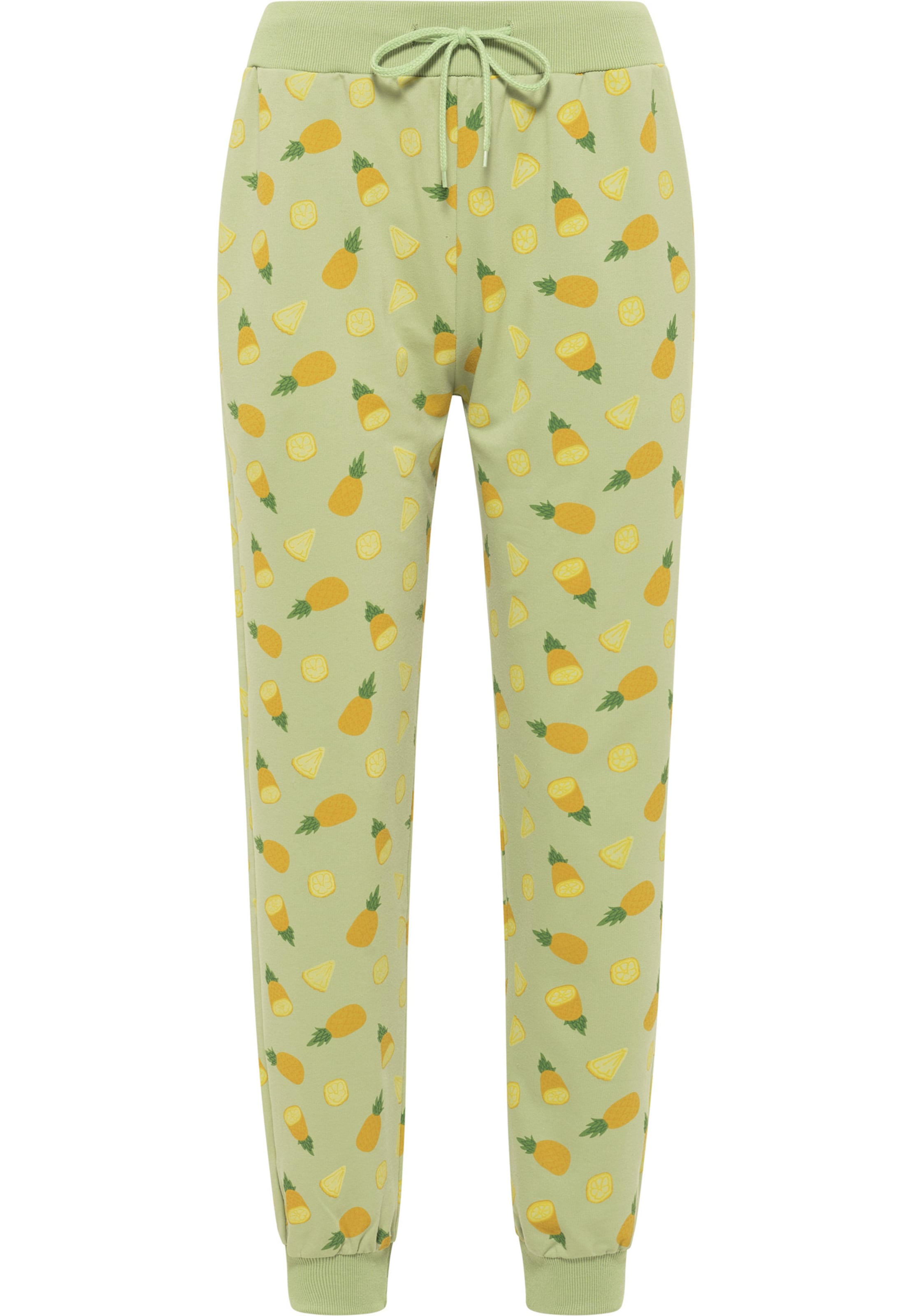 MYMO Штаны в Зеленый: спереди